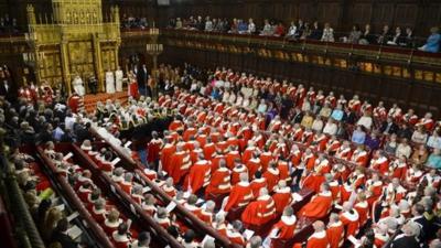 State Opening of Parliament at the House of Lords in 2013