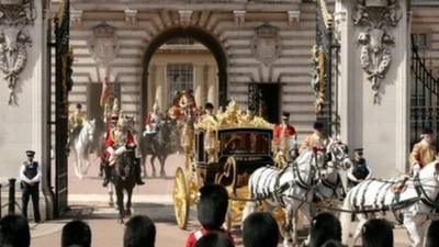 The Queen and the Duke of Edinburgh leave Buckingham Palace