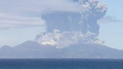 Mount Shidake volcano