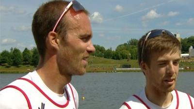 Coleraine pair Peter Chambers and Joel Cassells won lightweight pairs gold at the European Championships in Poznan on Sunday