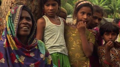 Rohingya family