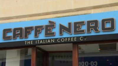 Caffe Nero sign