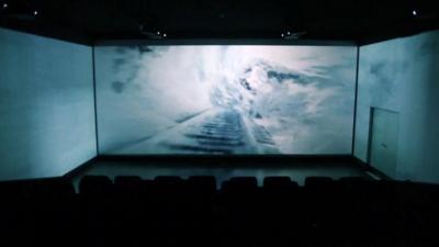 A cinema which offers a 270 degree view