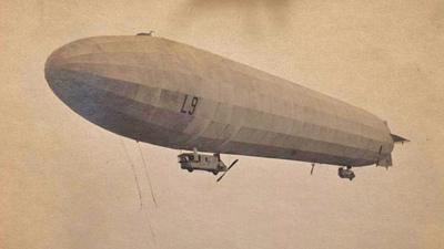 L-9 the Zeppelin that attacked Hull