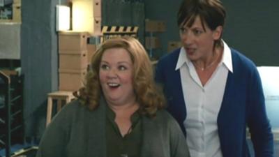 Melissa McCarthy and Miranda Hart