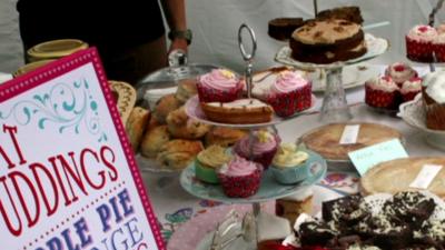 Cake stall