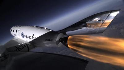 Virgin Galactic plane