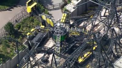 Smiler ride at Alton Towers