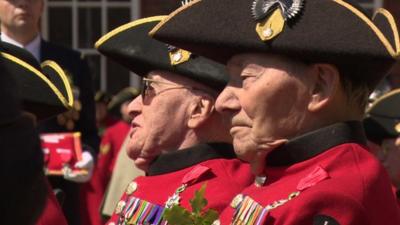 Chelsea Pensioners receive highest honour