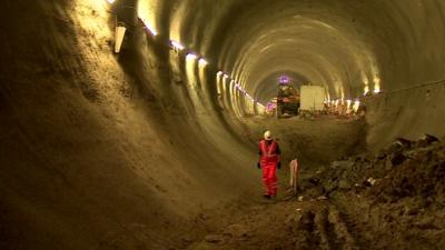 Crossrail tunnel