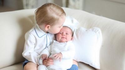 Prince George and Princess Charlotte