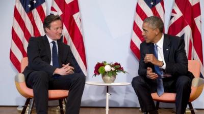 David Cameron and Barack Obama