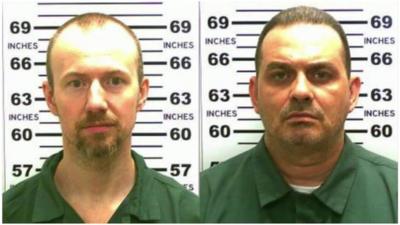 Two inmates who escaped a maximum security prison in New York state