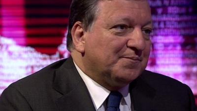 Former president of the European Commission Jose Manuel Barroso