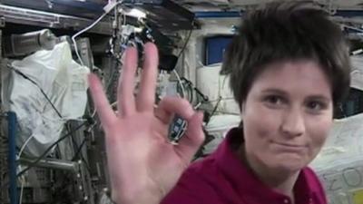 Astronaut Samantha Cristoforetti