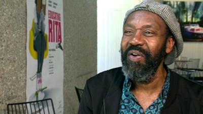 Comedian and actor Lenny Henry