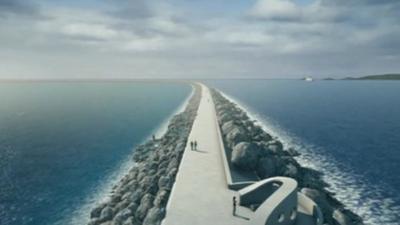 Tidal Lagoon artist impression