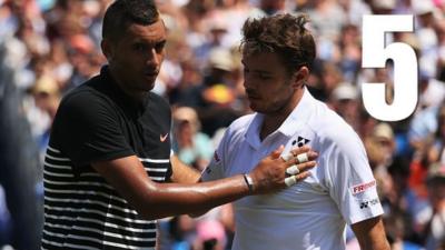 Nick Kyrgios and Stan Wawrinka