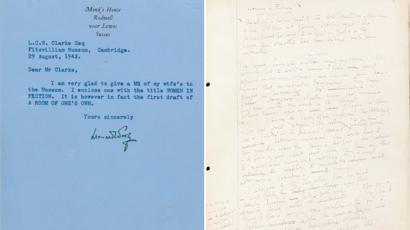 Cambridge Digitises Virginia Woolf S A Room Of One S Own