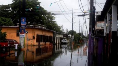 Flooding in Puerto Rico
