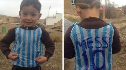 equipacion messi argentina niño
