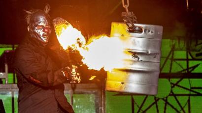 slipknot orange boiler suit
