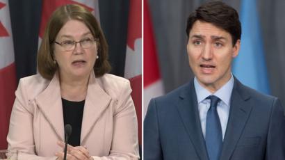 Jane Philpott Trudeau Crisis Grows As Minister Quits Bbc News