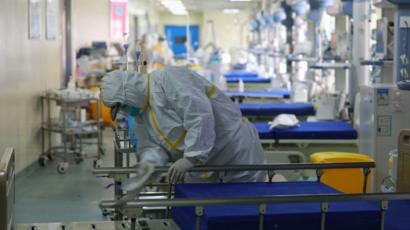 Палата інтенсивної терапії в госпіталі в Ухані