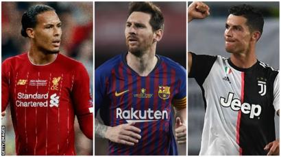 Ko Van Dijk Zai Iya Buge Ronaldo Da Messi A Kambun Uefa Bbc