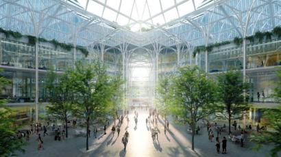 Designs Unveiled For 1bn Greenwich Peninsula Winter Garden Bbc News
