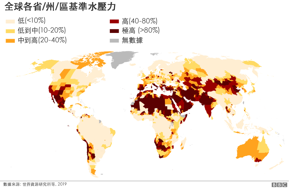 全球水资源 三分之一人类 高度缺水 c News 中文