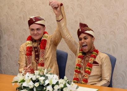 Gay Muslim Wedding Groom Receives Acid Attack Threats Bbc News