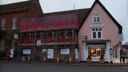 Dedham Ram Raid Uncovers Evil Influences Pot Bbc News