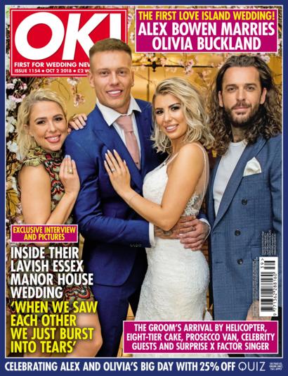 Love Island S Olivia Buckland And Alex Bowen Get Married Bbc News