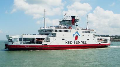 Isle Of Wight Red Eagle Ferry Set For 3m Refurbishment Bbc News