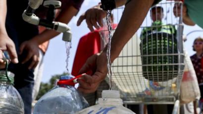 Chile Floods Drinking Water Returns To Capital Santiago Bbc News