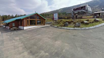 Fire Devastates Log Cabin Cafe At Glencoe Mountain Resort Bbc News