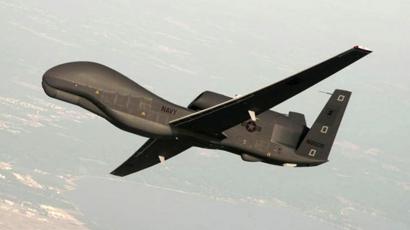 La fuerzas militares estadounidenses identificaron el dron derribado por Irán como un RQ-4A Global Hawk.