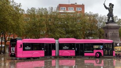 Bus gratuito en Dunkerque, Francia