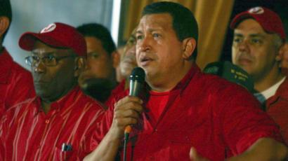 Hugo Chávez en 2008.