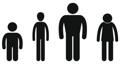 Human Height Chart In Cm
