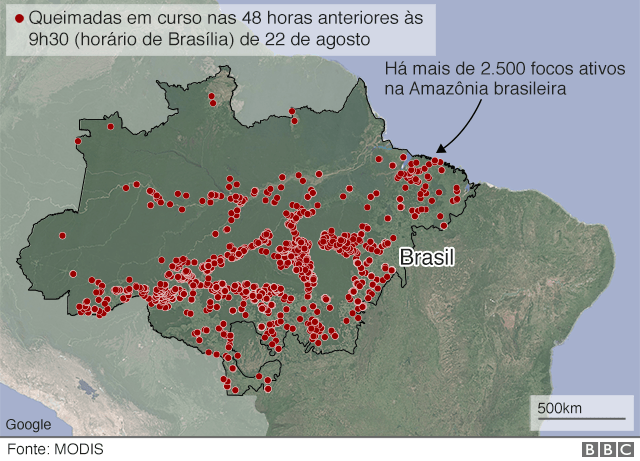 Locais com mais queimadas também tiveram mais desmatamento, diz ...