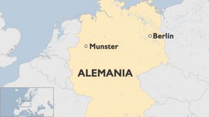 mapa de munster alemania Alemania: dos muertos y decenas de heridos en un atropello 