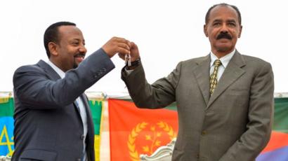 Ra'iisul Wasaare Abiy Axmed wuxuu heshiis nabadeed la galay dowladda Iretariya ee uu hoggaamiyo madaxweyne Isaias Afwerki