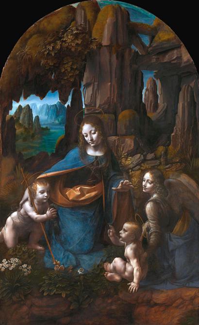 'La Virgen de las Rocas'