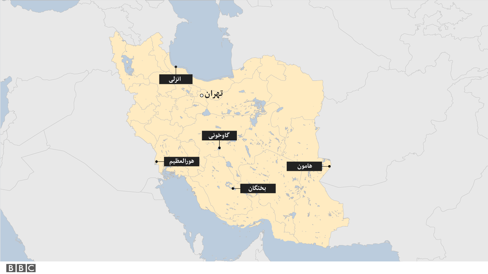 عکس نقشه ی ایران با استان ها