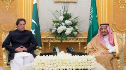 इमरान ख़ान और सऊदी अरब के शाह सलमान