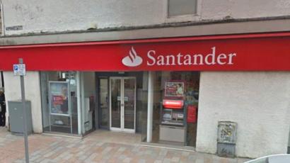 Three Vehicles May Have Been Used In Santander Bank Raid Bbc News