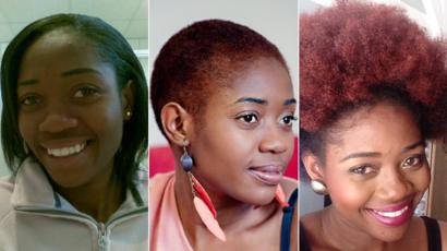 In Pictures My Natural Hair Journey Bbc News