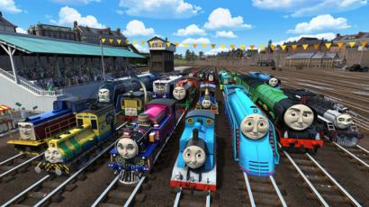 thomas and friends the great race characters